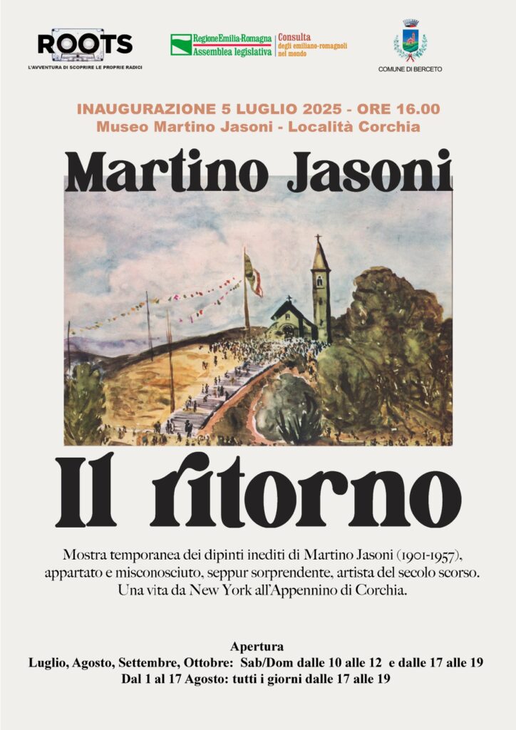 Martino Jasoni – Le retour : une exposition entre émigration, art et mémoire